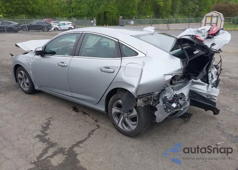 2019 Honda Insight Ex z USA, uszkodzony, nr VIN 19XZE4F57KE009386